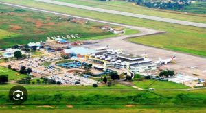 view of Entebbe  airport